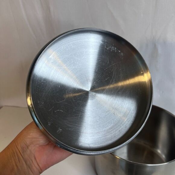 Revere Ware 1801 Copper Clad Saucepan Pot 1 Qt w/ Lid Stainless USA Made - Picture 11 of 16